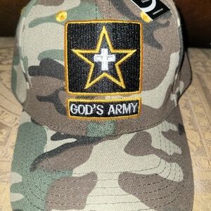 Camo God's Army Cap